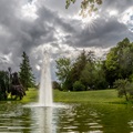 Die Fontäne im Erholungsheimpark - mein Beitrag zum Quartalsbild "lichtdurchflutet" im Fotoclub Herrenberg